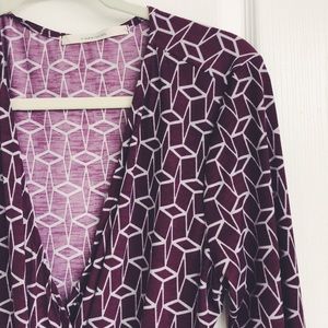 •41 Hawthorn• (Stitch Fix)Purple&Gray Dress SizeXL